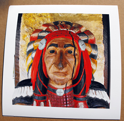 Wooden Indian