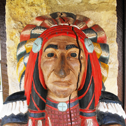 Wooden Indian