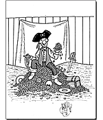 Pirate Gold Original Art