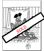 Pirate Gold Original Art